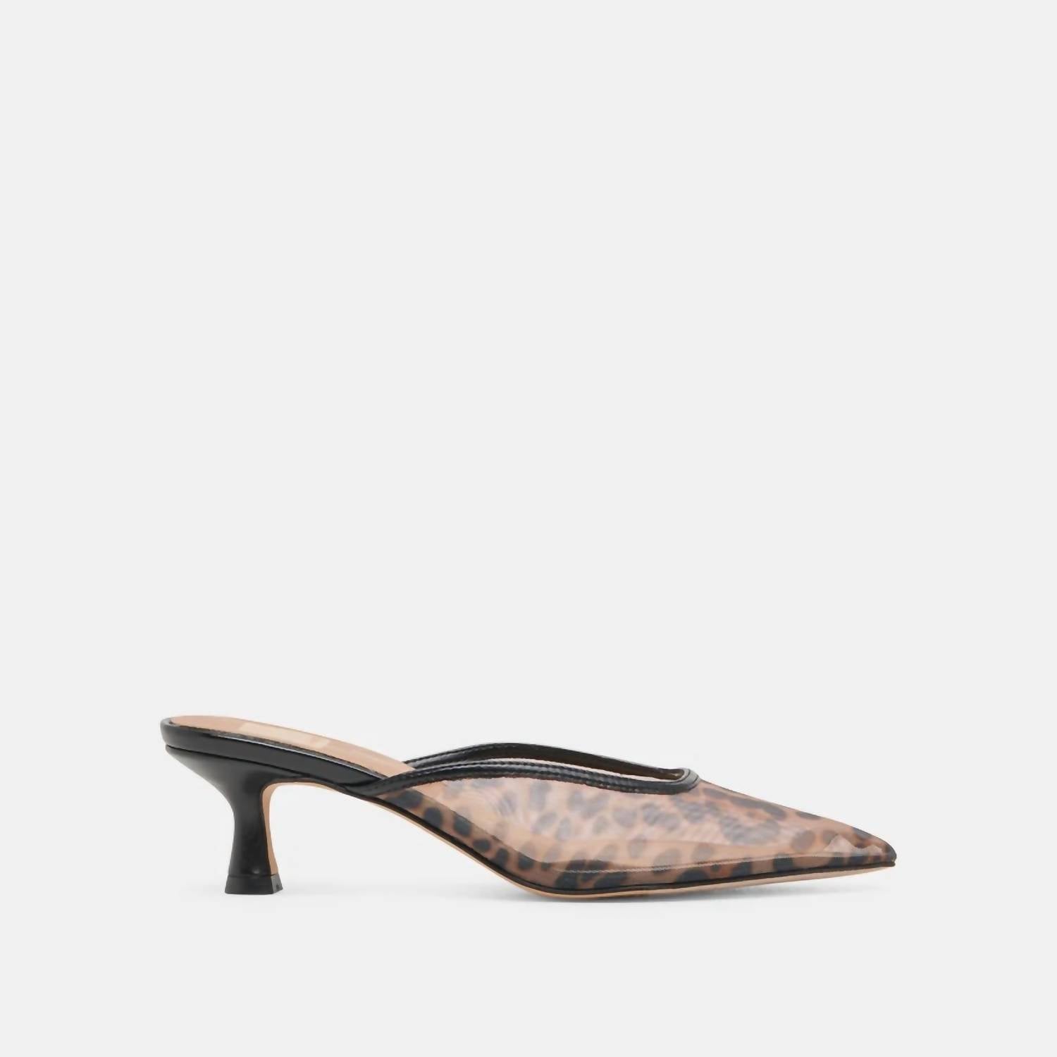 Dolce Vita - Women's Cleo Leopard Mesh Heels