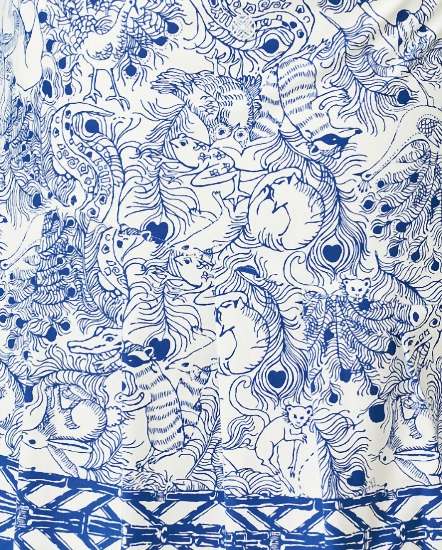 Lilly Pulitzer CALETA UPF 50+ SKORT in starlight navy - women's shorts - view 5
