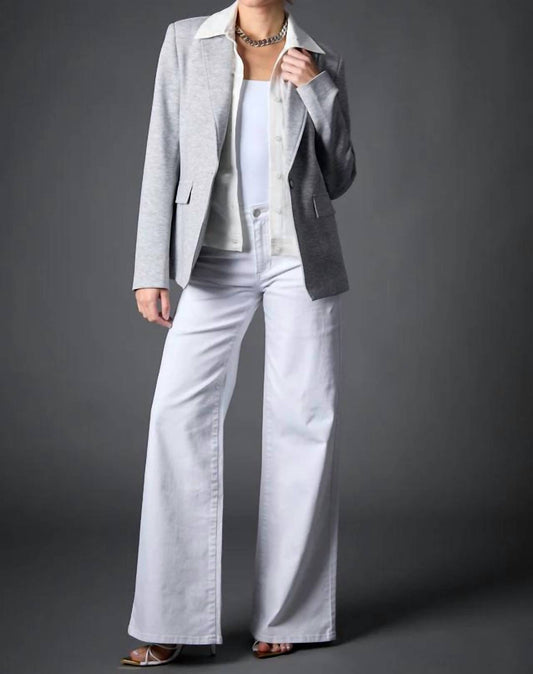 Blue Revival - Helen Removable Shirt Insert Blazer