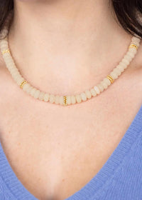 Susan Shaw Women's Lolly Necklace in sand - women's item - detail view
