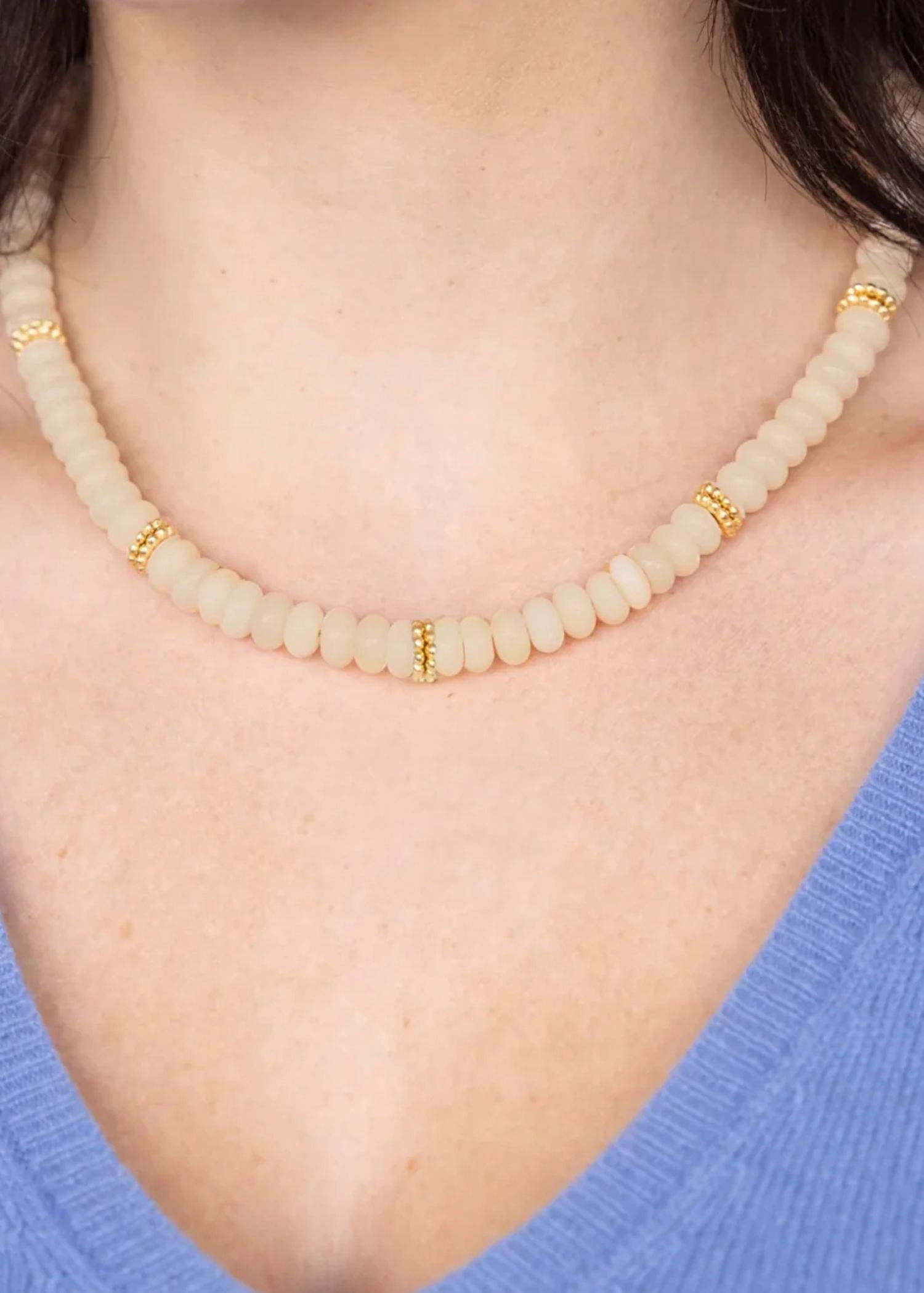Susan Shaw Women's Lolly Necklace in sand - women's item - detail view