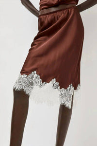 No. 6 - Reina Pull On Silk Skirt