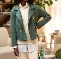 Frank & Eileen - Mini Belfast Crop Peacoat