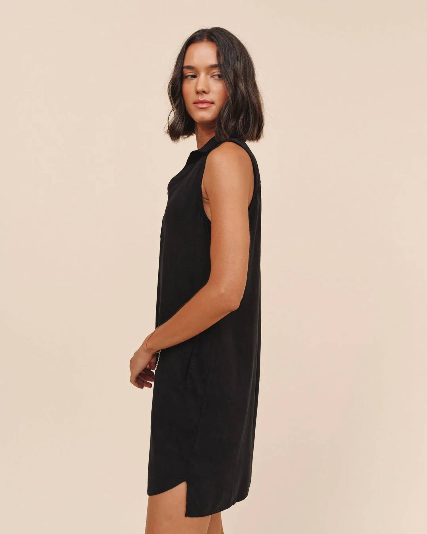 Bella Dahl - Sleeveless A-line Mini Dress