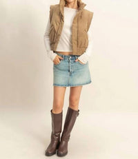 Hyfve - Structured Cropped Puffer Vest