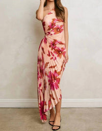 Dress Forum - Rose Bloom One Shoulder Dress