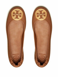 Tory Burch - Women's Minnie Travel Ballet Logo Shoes