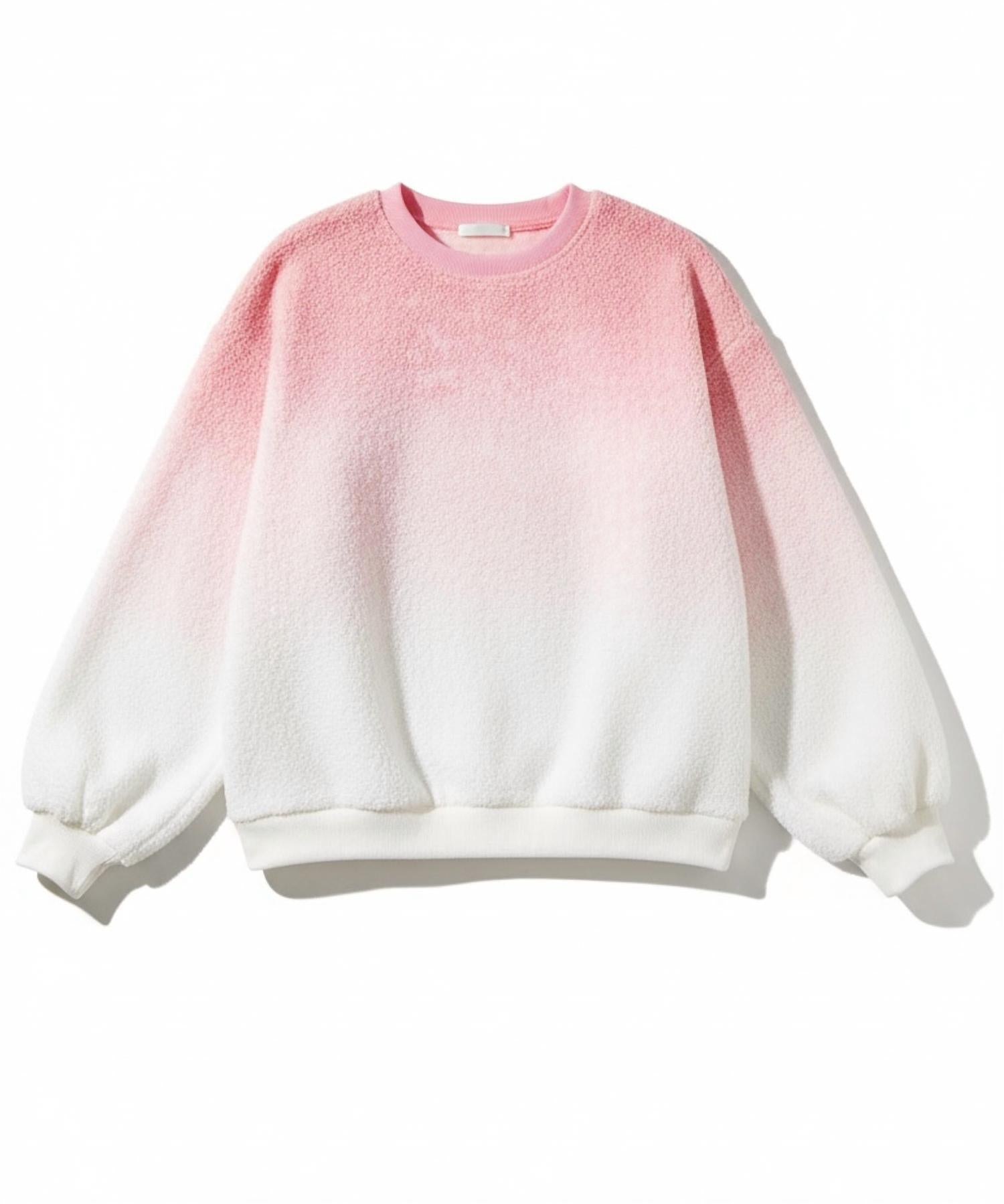 Very J - Ombre Sherpa Pullover