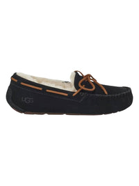 UGG Women's Dakota Moccasin Slip-on Shoes in black - women's shoe - alternate view