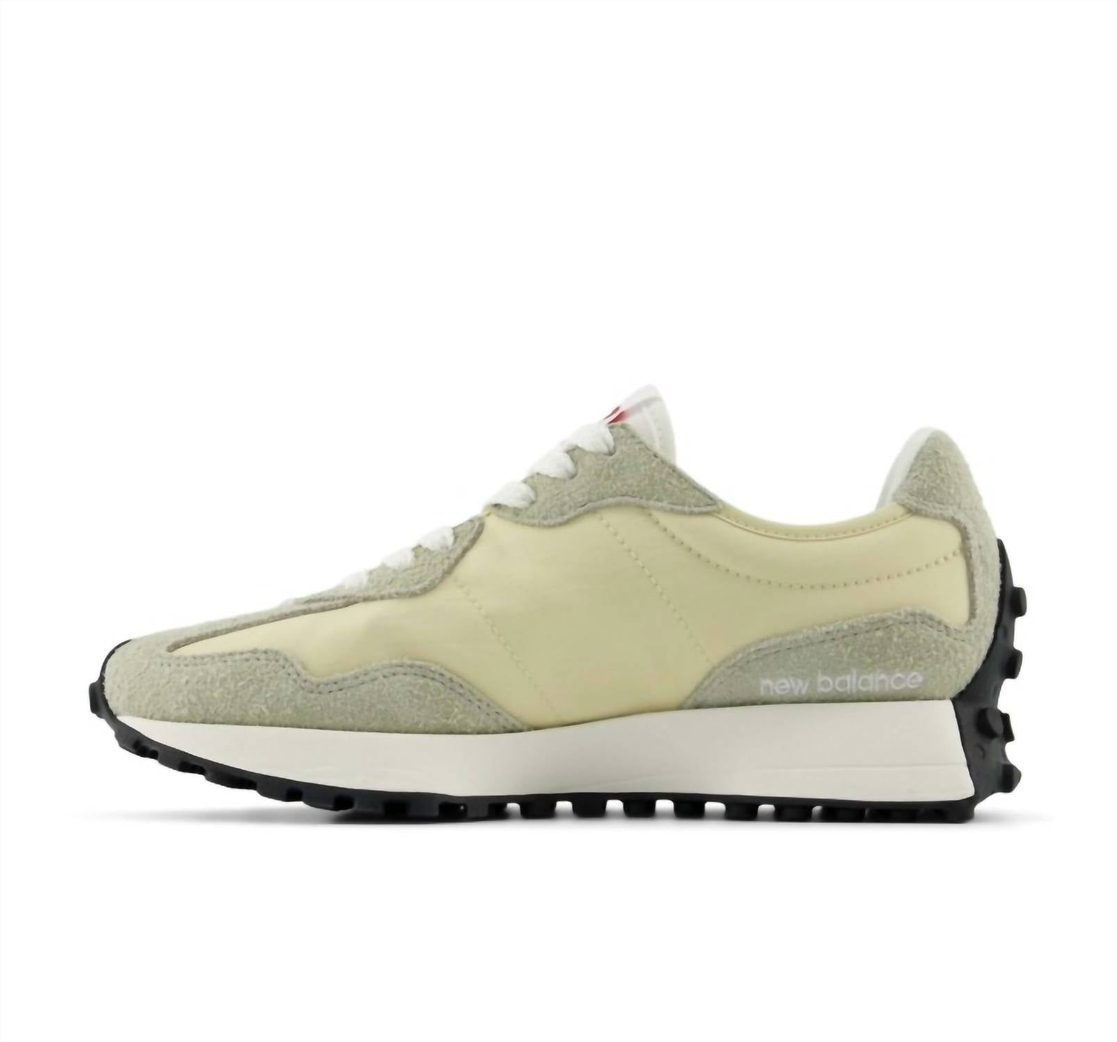 New Balance Women's 327 Sneakers in mint - women's sneaker - detail view