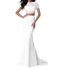 Sherri Hill - Two-Piece Set Crop Top