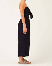 Grade & Gather - Tie Front Gauze Jumpsuit