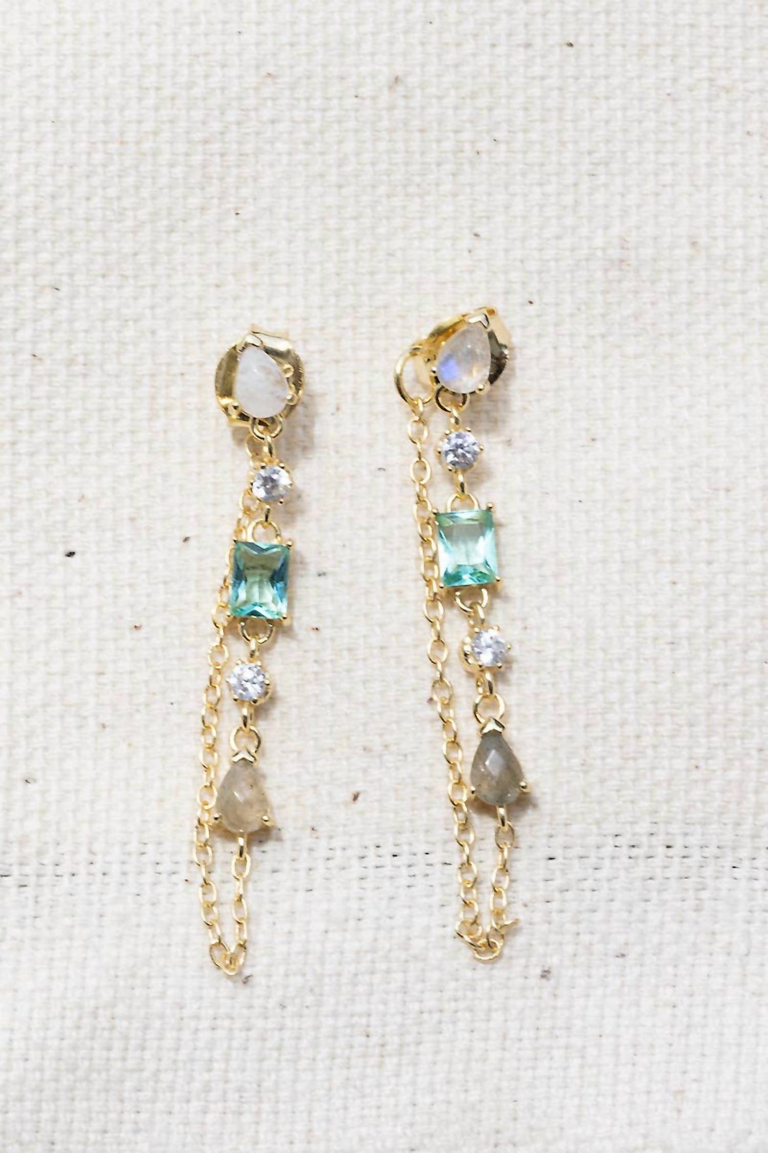 Native Gem - Women's Droplet Earrings