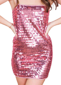 Olivaceous - Rylee Sequin Dress