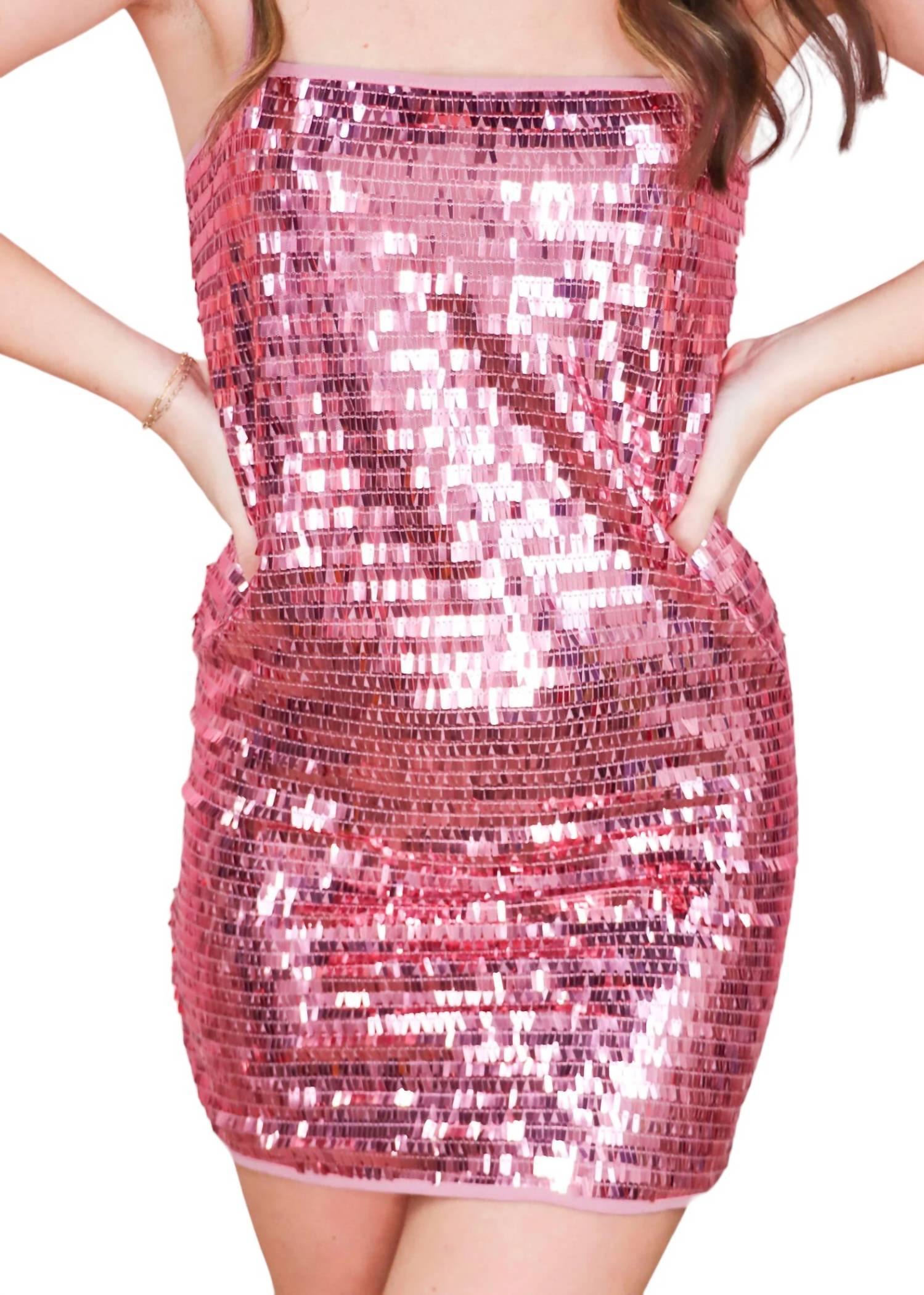 Olivaceous - Rylee Sequin Dress
