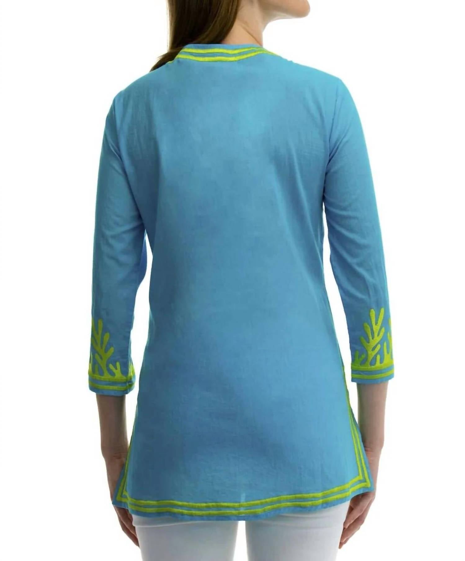 Gretchen Scott - Classic Embroidered Top