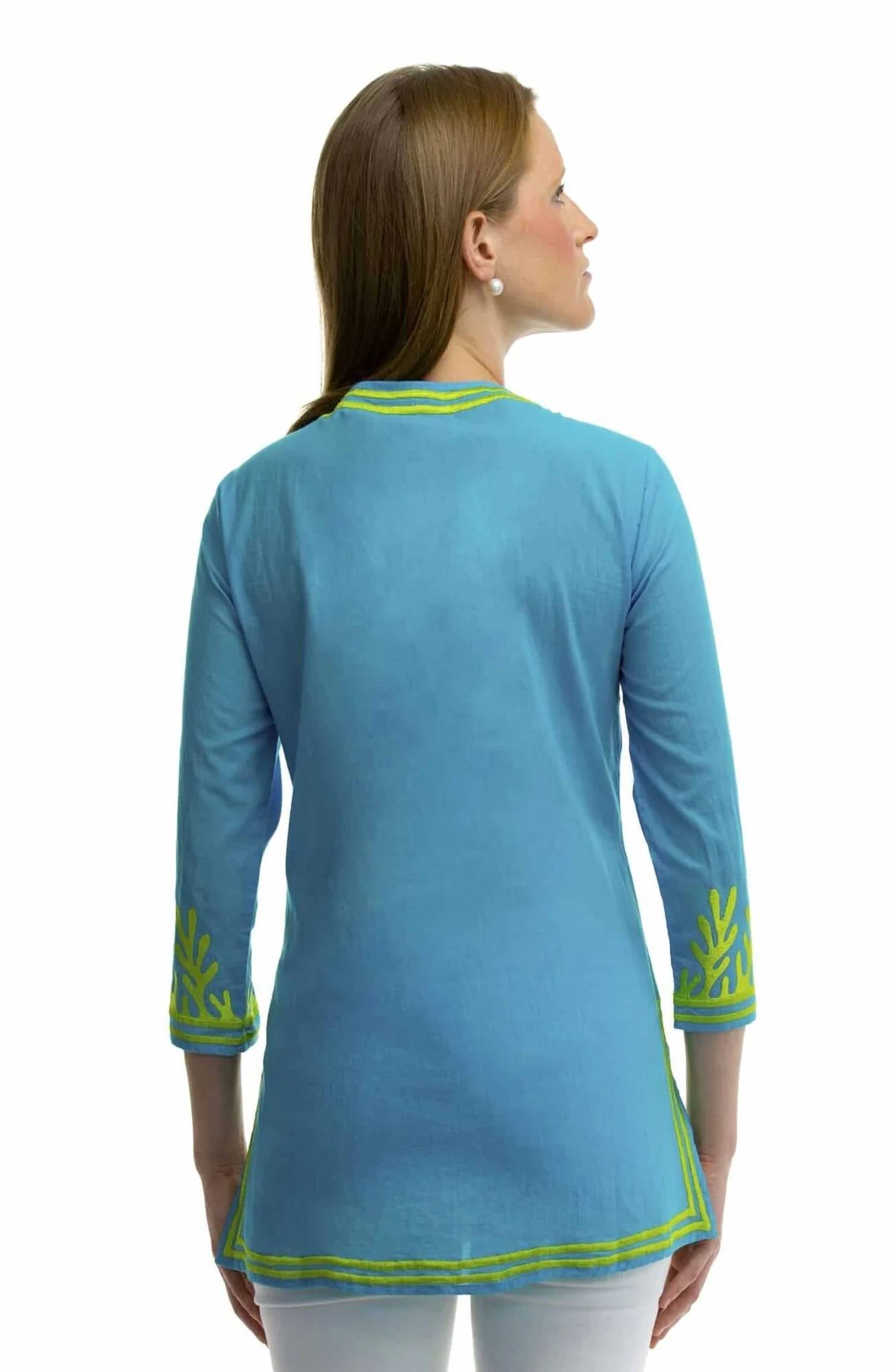 Gretchen Scott - Classic Embroidered Top