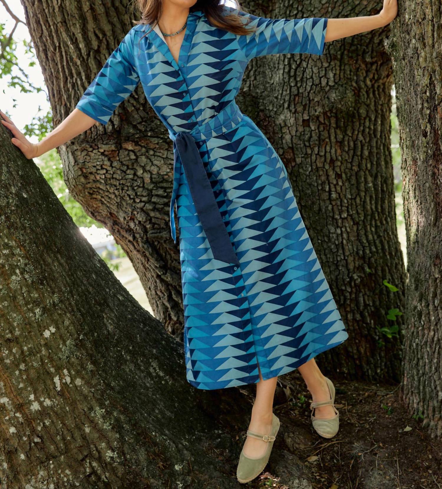 Beau & Ro - Eloise Shirt Maxi Dress