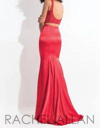 Rachel Allan - Satin 2 piece dress