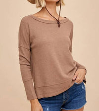 In-Loom - Waffle Knit Thermal Top