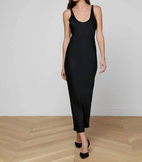 L'Agence - Akiya Satin Maxi Dress