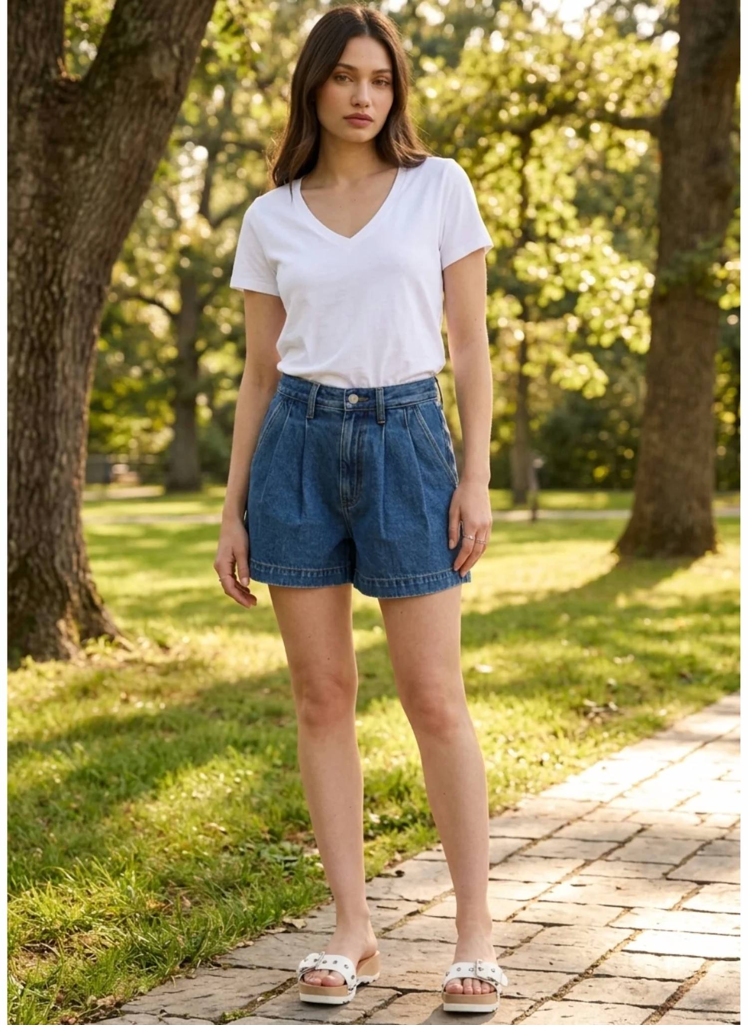 Daze - Coronado Pleated Short