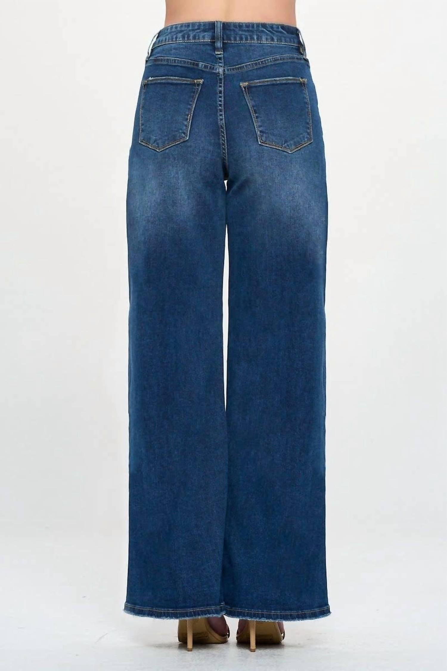 I&M Jeans - High Rise Wide Leg Straight Fit Jeans