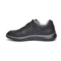 Anodyne Men's Sport Trainer Shoe in black - men's sneaker - detail view