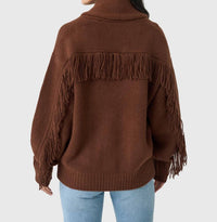 White + Warren - Cashmere Blend Luxe Fringe Coatigan