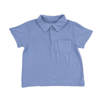 Angel Dear - Boy's Polo Short Sleeve Shirt & Muslin Short