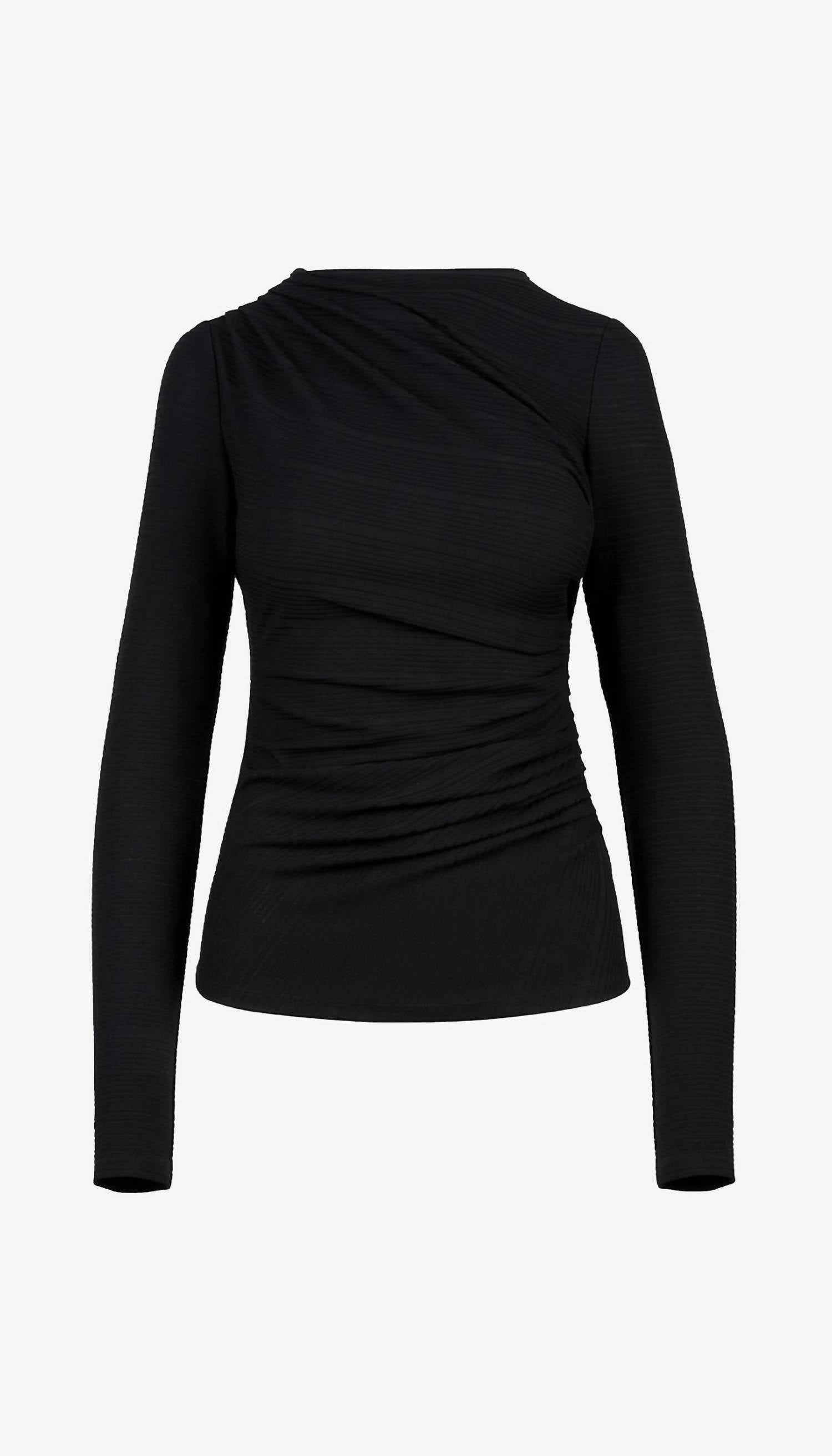 Smythe - Ruched Knit Top