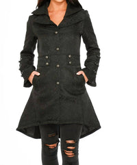 Orchid Bloom - Brocade Hilo Coat With Linen