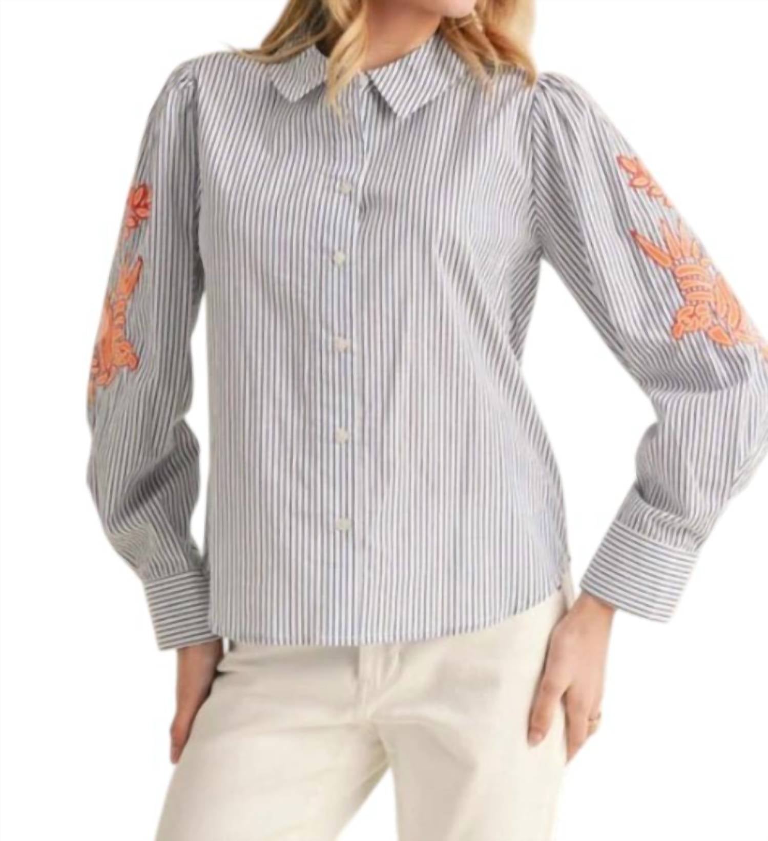 Jodifl - Floral Prep Blouse