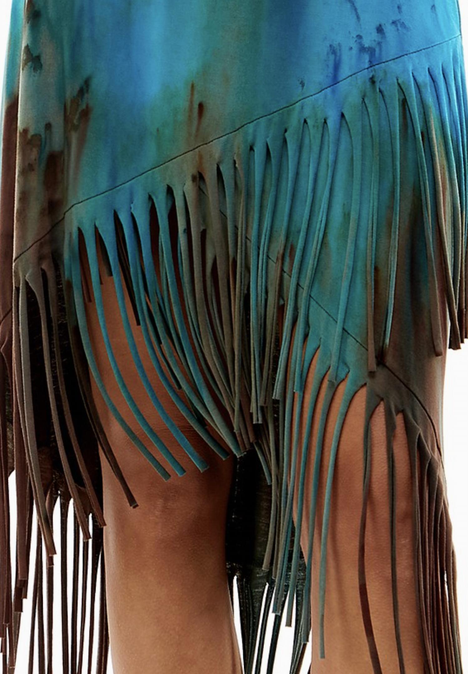 T-Party - Fringe High Low Skirt
