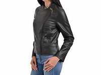 Lee - Faux Leather Racer Jacket