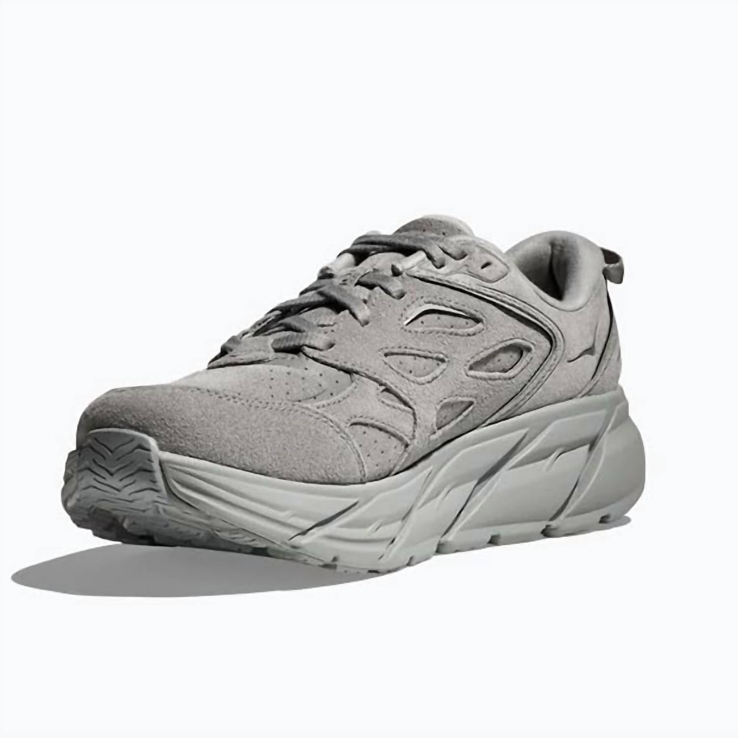 Hoka - Unisex - Clifton L Suede Shoes