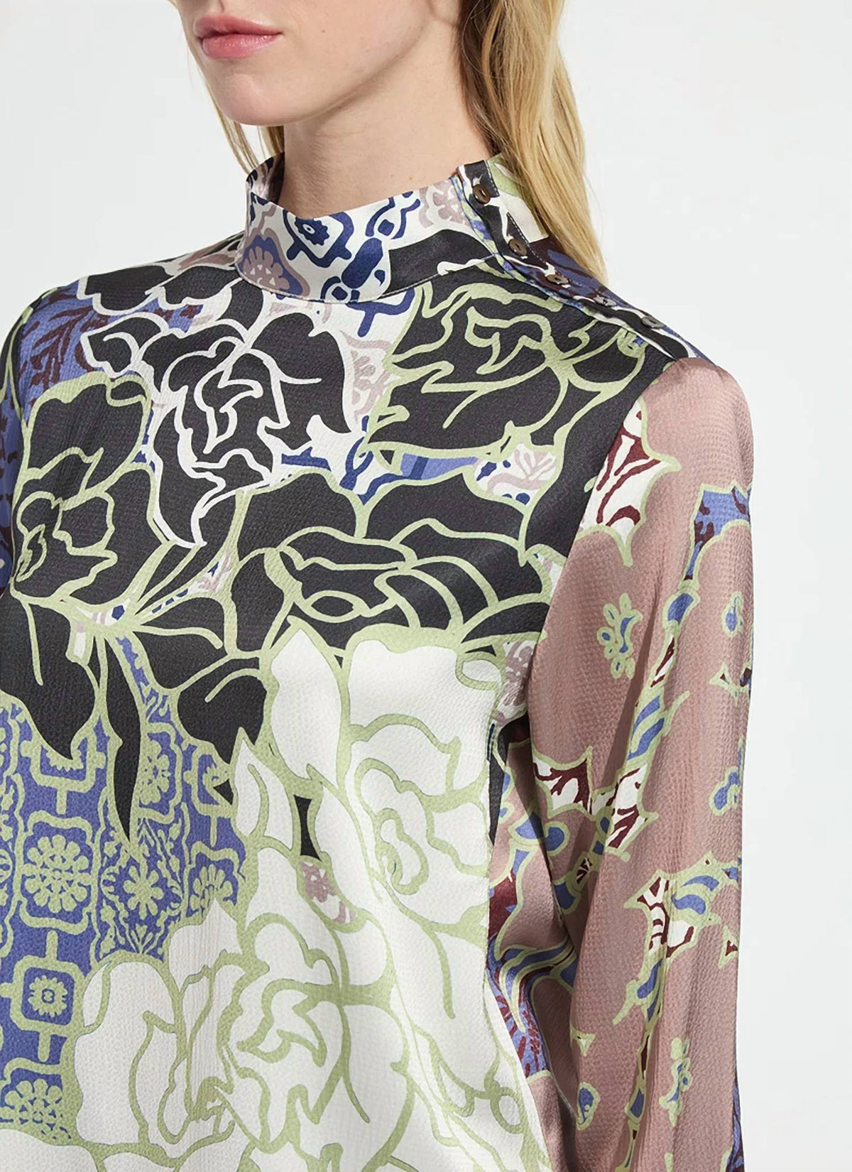 Lysse - Seraphina Mock Neck Blouse
