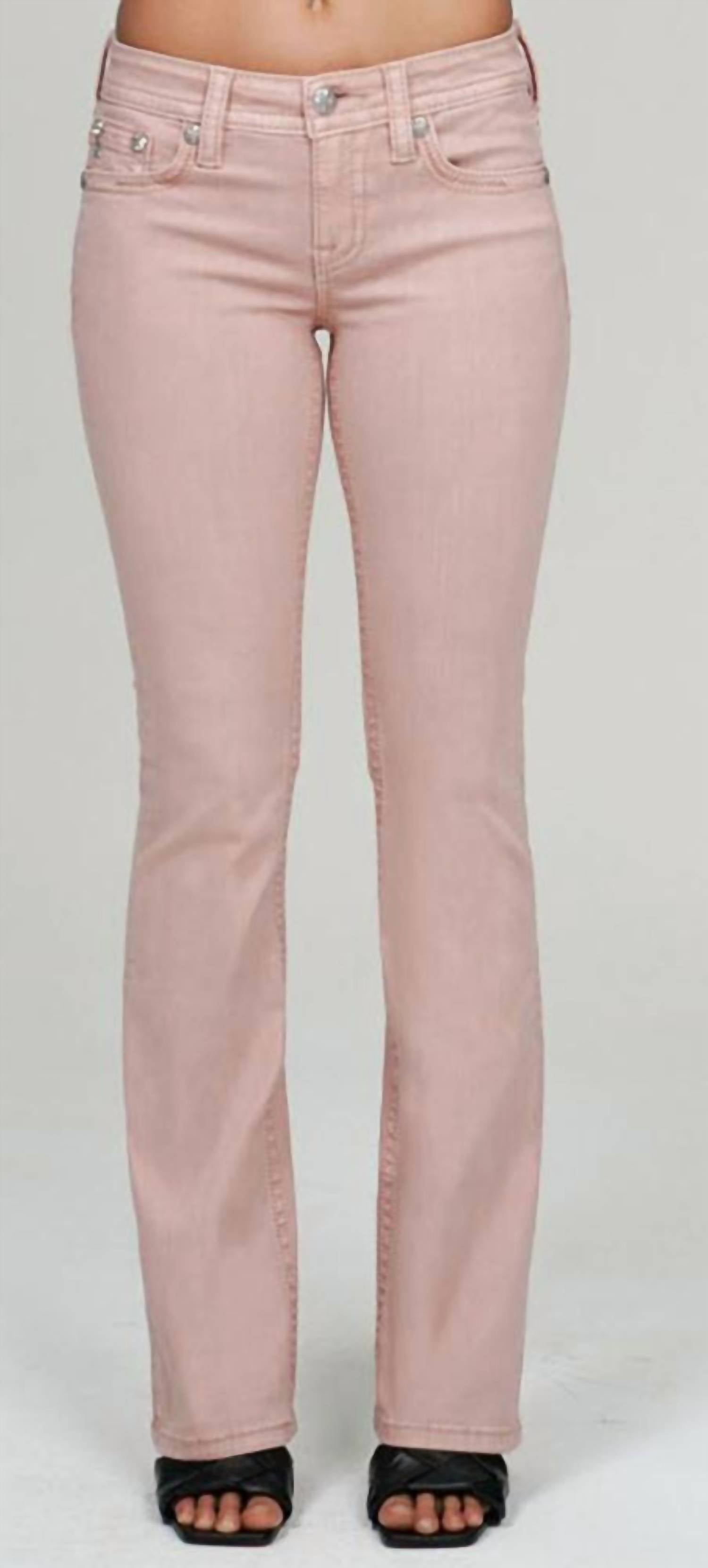 Miss Me - Women's Mid-rise Boot Cut Jeans