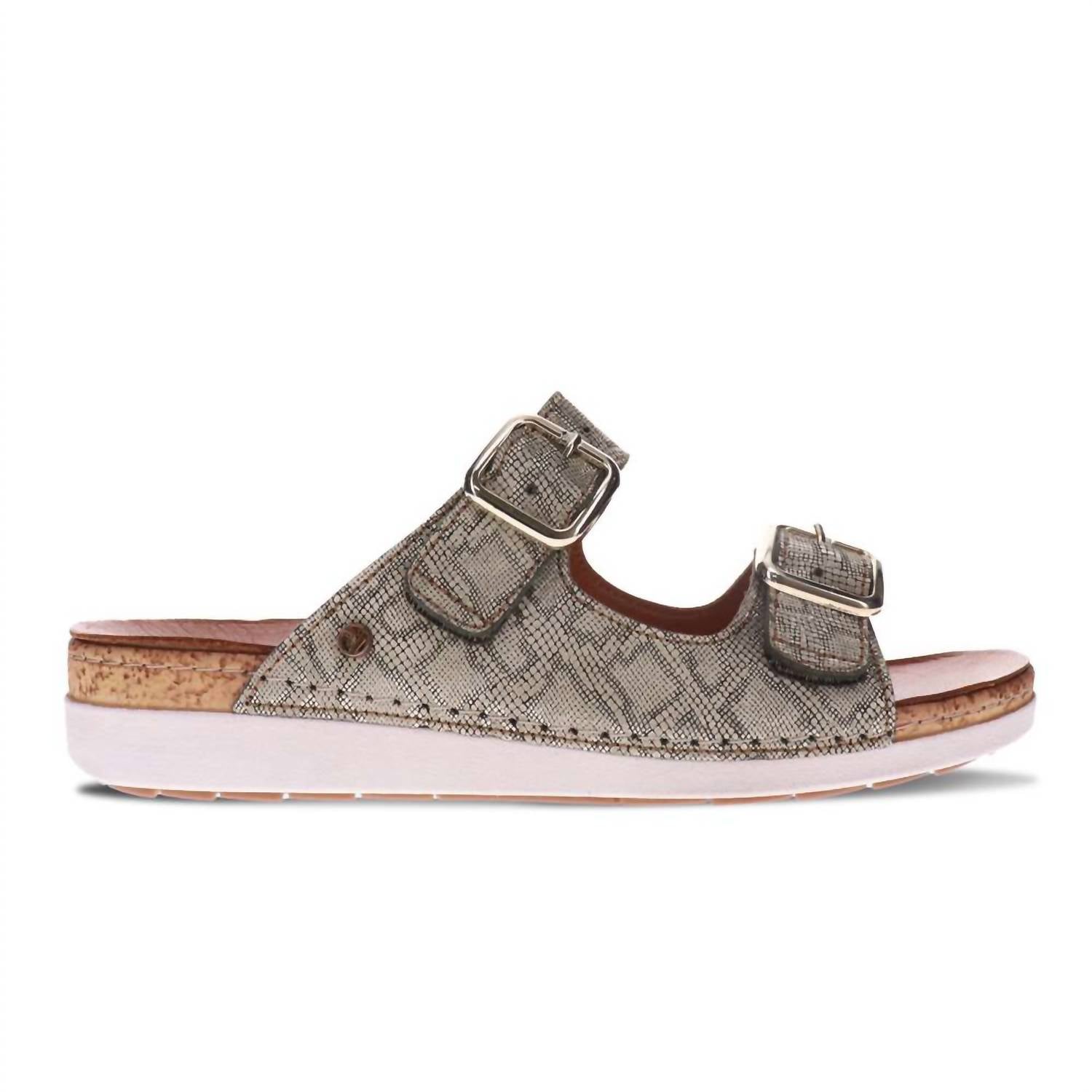 Revere - Women's Brighton Slide Sandal