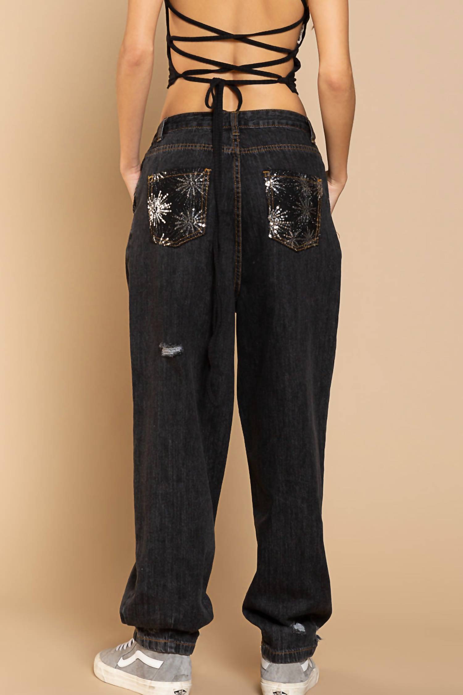 Pol - Denim Slouchy Jeans