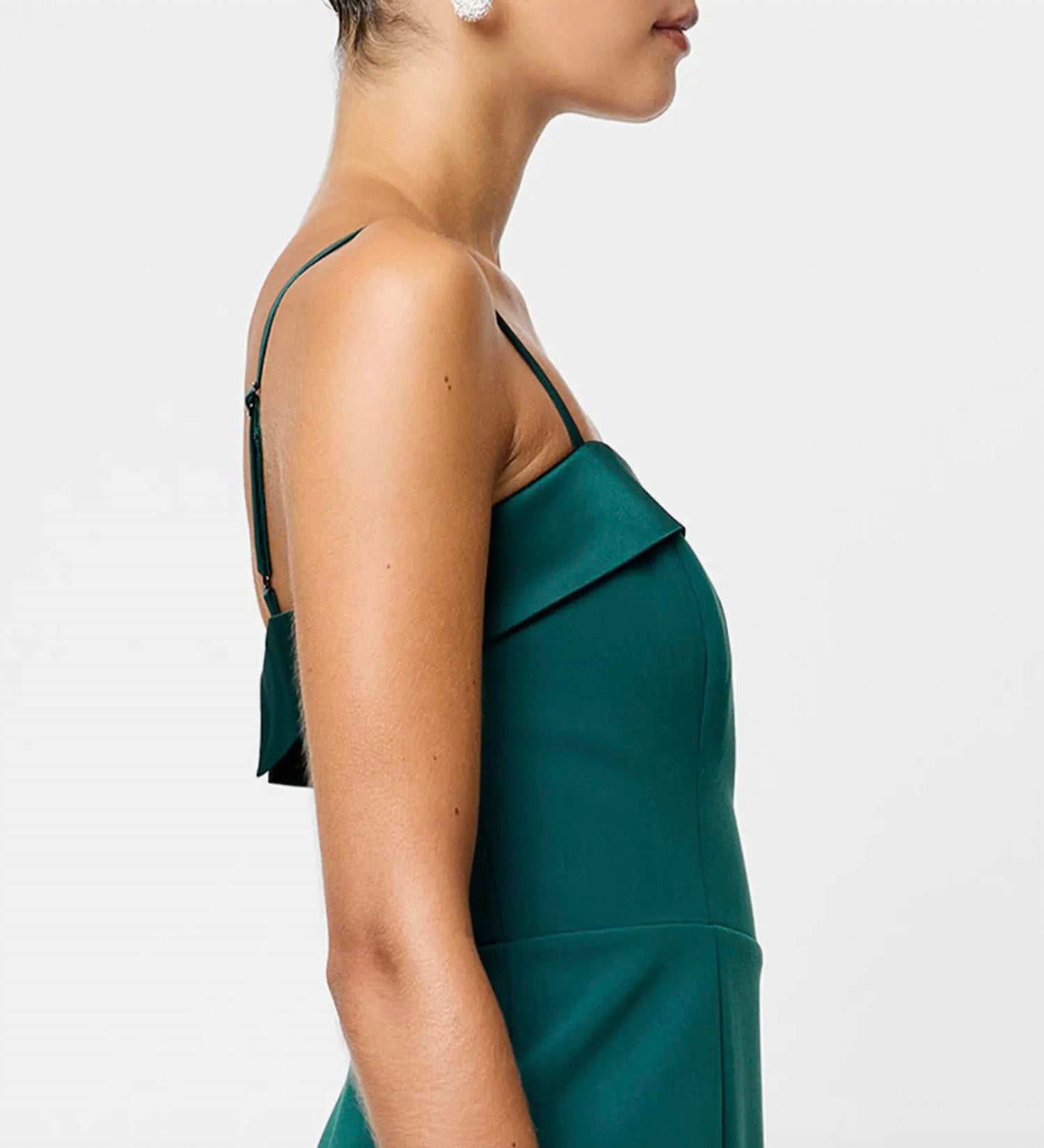 French Connection - Azra Twill Fold Over Mini Dress