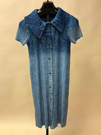 Beulahstyle - Women's Shirtwaist Denim Dress