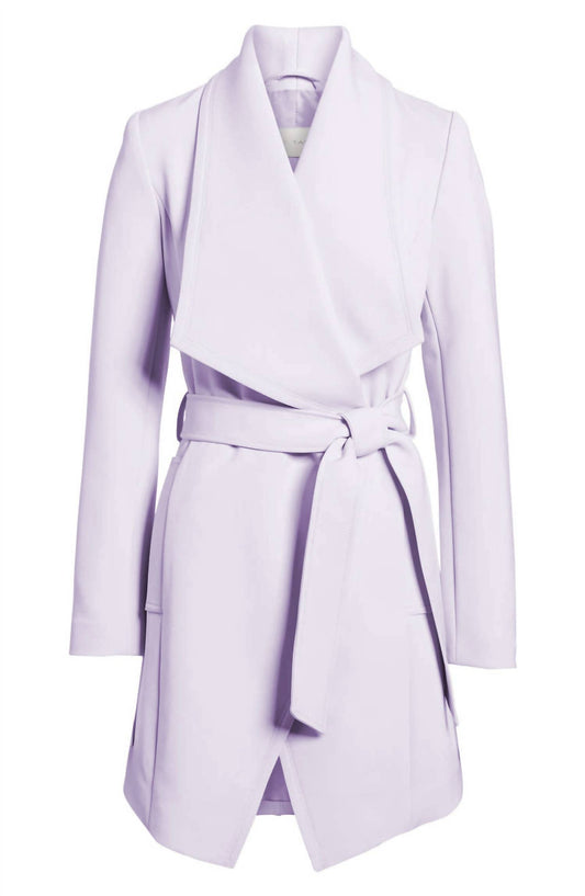 ABBEY GABARDINE BELTED TRENCH RAIN WRAP COAT JACKET