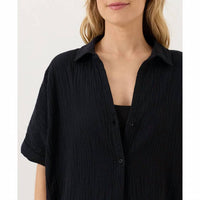 Pact - Coastal Double Gauze Relaxed Shirt