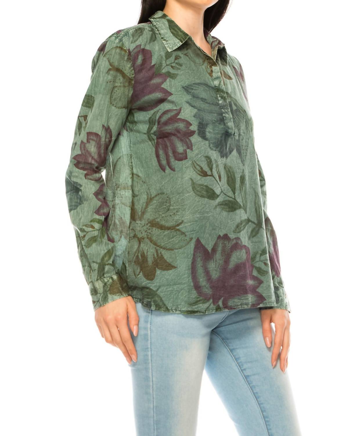 Magazine Clothing - Vintage Collared Blouse