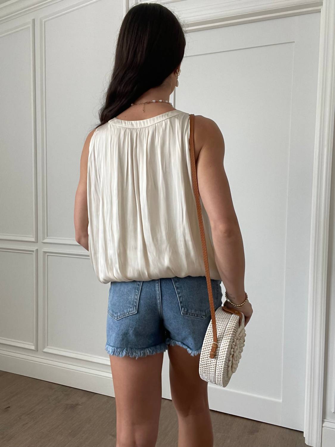 Current Air - Emily Bubble Hem Tank