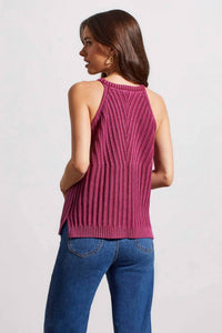 Tribal - Patia Halter Sweater Tank Top
