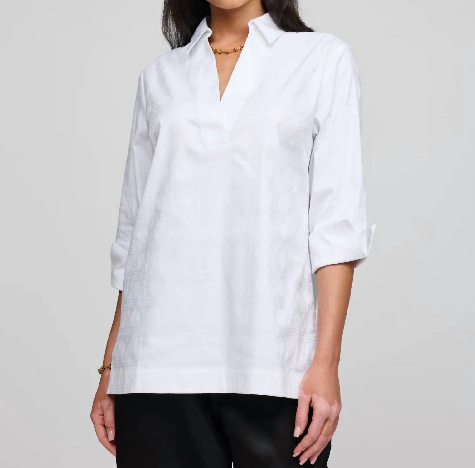 Hinson Wu - Vicky 3/4 Sleeve Shirt