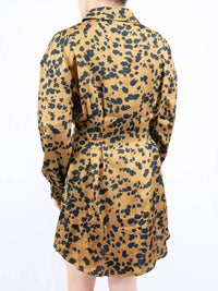 Lush - Women's Cheetah Work Dress