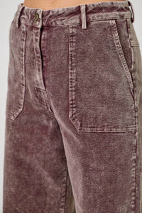Mystree - Washed Corduroy Trousers
